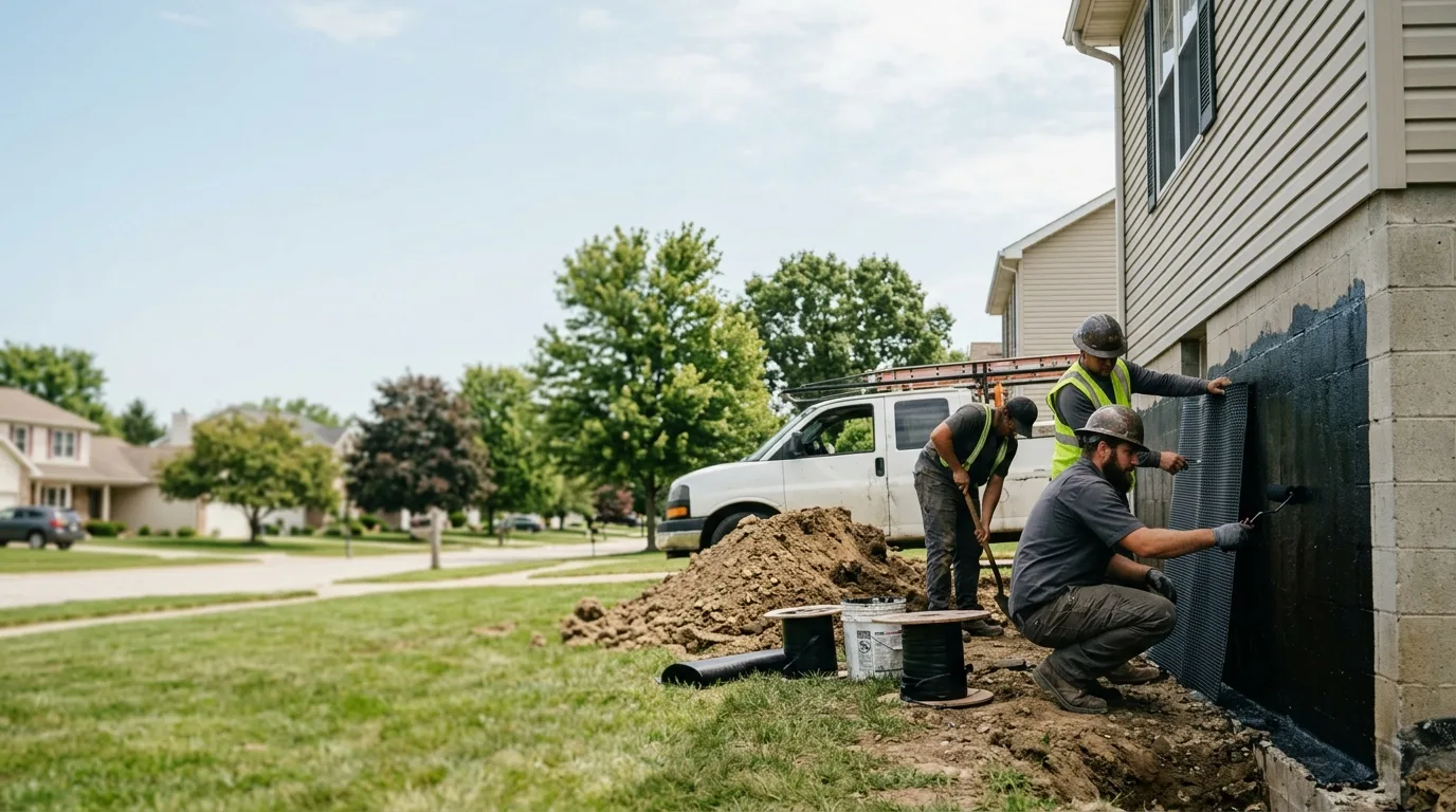 Basement Waterproofing in South Holland, IL near me
